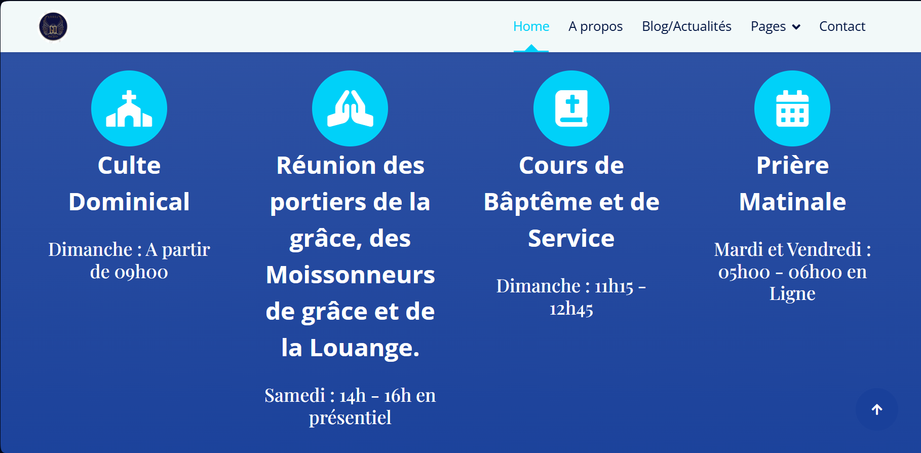 Page de contact